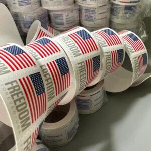 1000 forever stamps of 2023 Mail U.S.A. Flag Postage